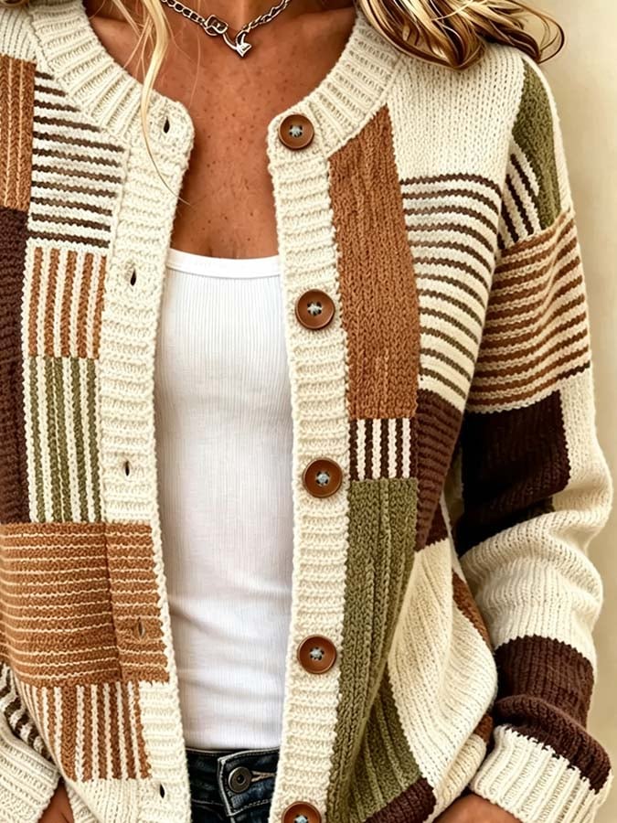 Women'S Casual Knit Cardigan