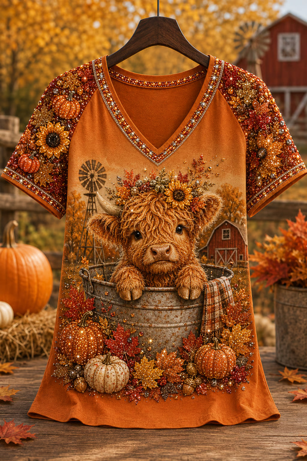Women's Autumn Casual Animal Print T-Shirt