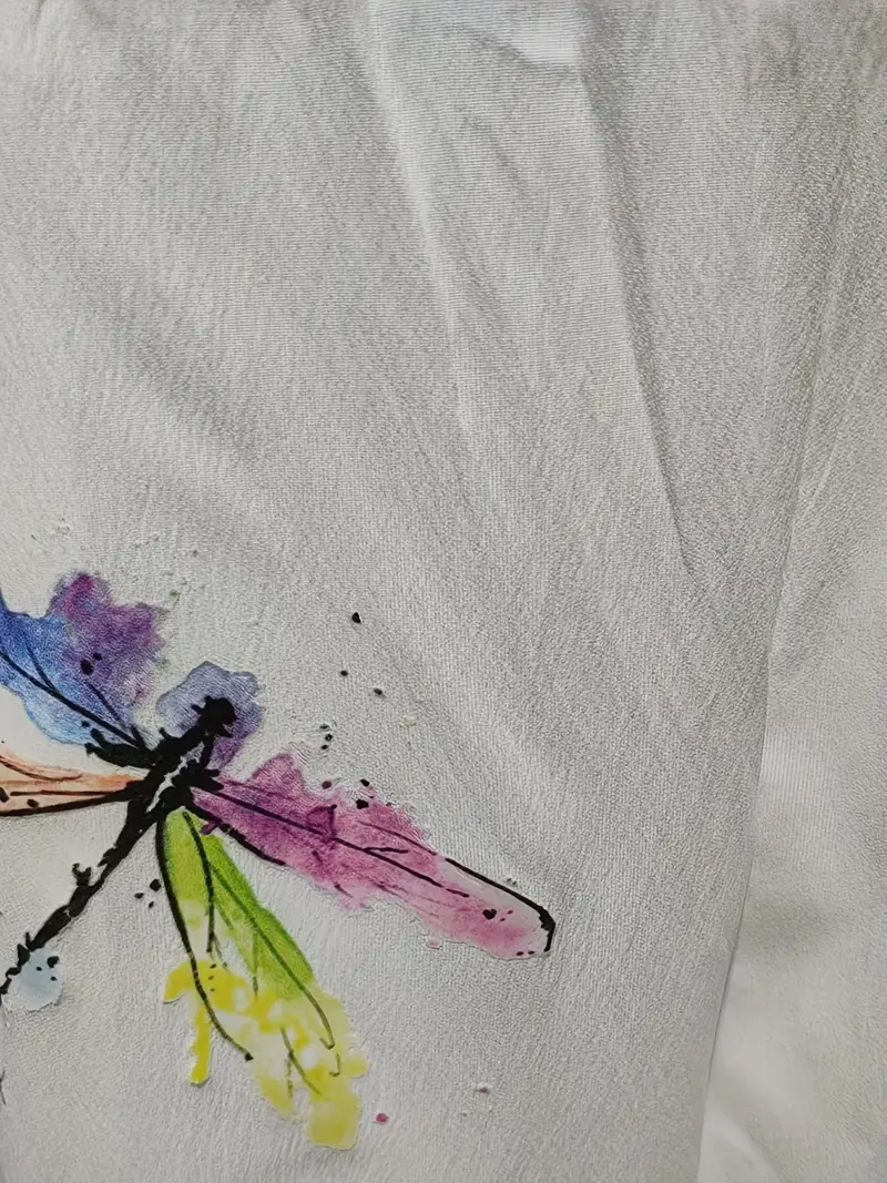 Boho Dragonfly Print Pants