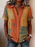 Women's Casual  Print Top