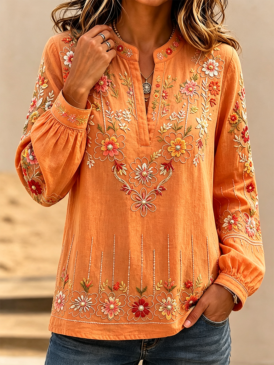 Women'S Printed Casual Top