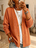 Women'S Casual Printed Cardigan