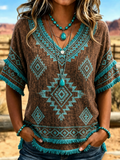 Women'S Vintage Western Style T-Shirt