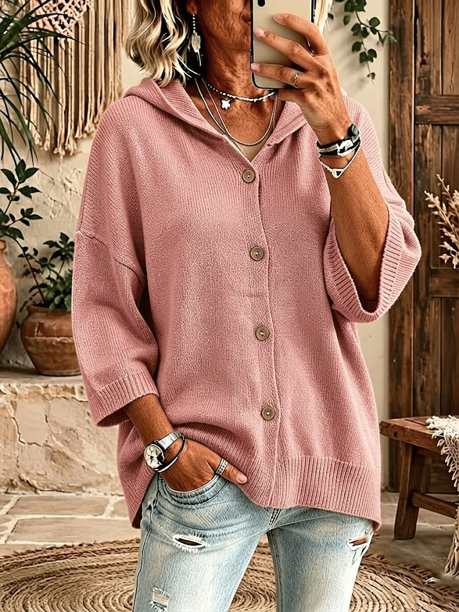 Women's Fall Print Cardigan