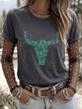 Women's Faith Cross Casual T-shirt