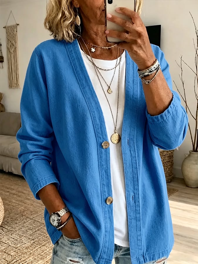 Women's casual fashion cardigan