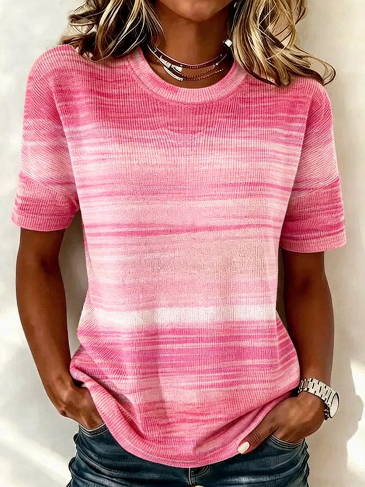 Women's Casual  Print Top