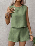 Women'S Loose Lapel Long Sleeve Shirt Wide Leg Pants Elegant Casual Retro Suit
