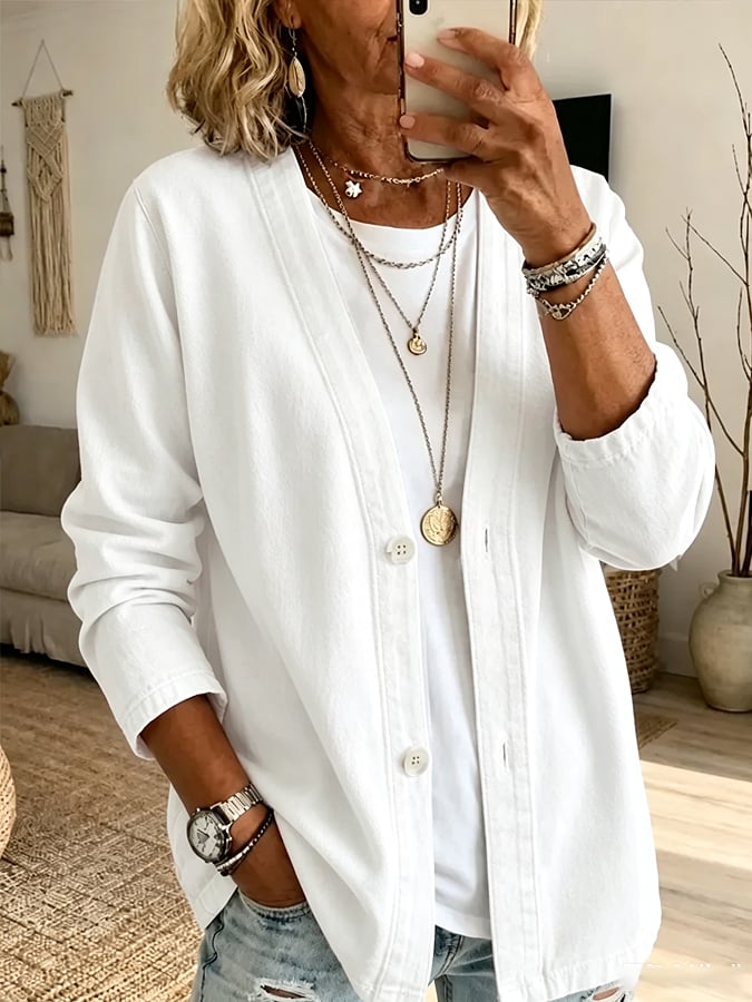 Women's casual fashion cardigan