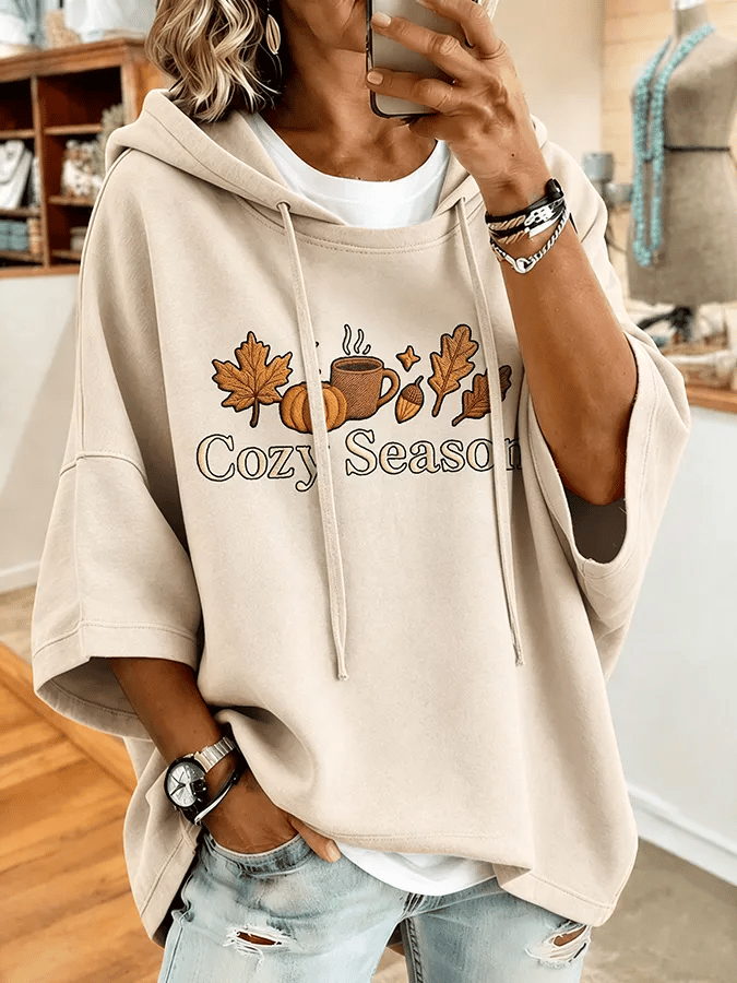 Women'S Casual Pumpkin Print Autumn Top