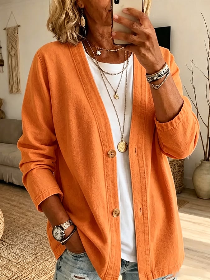 Women's casual fashion cardigan