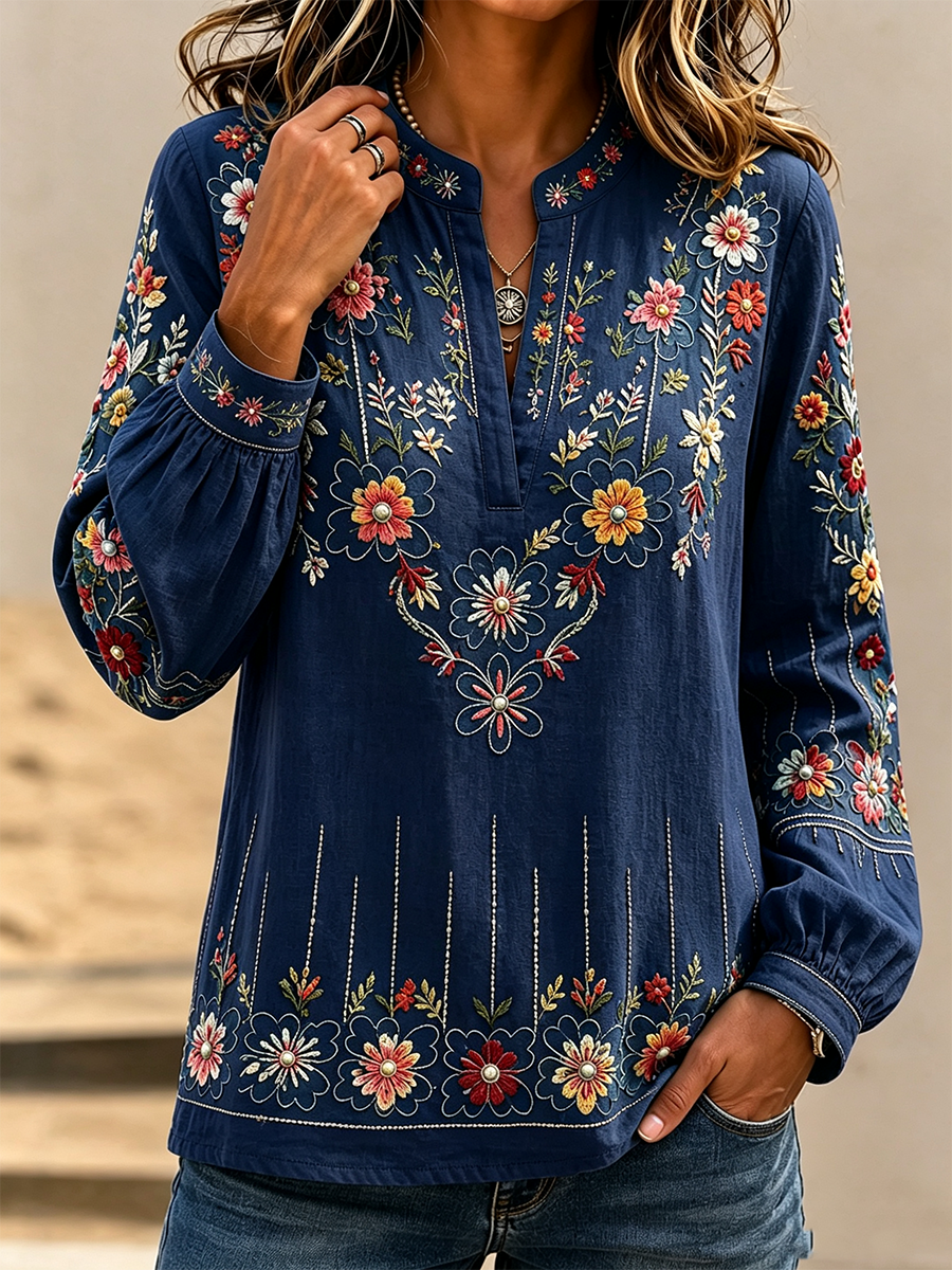 Women'S Printed Casual Top