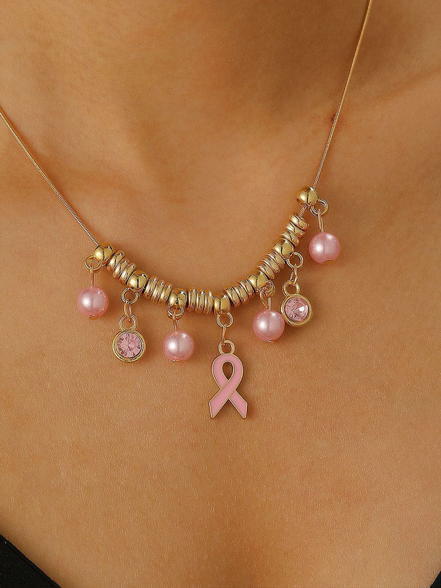 Women's Breast Cancer Awareness Pink Ribbon Accessories