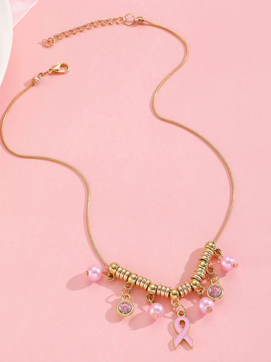 Women's Breast Cancer Awareness Pink Ribbon Accessories